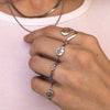 Swirl Ring | 925 Sterling Silver | Size 5-9