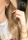 Link Hoop Earrings | Available in Silver & 18k Gold