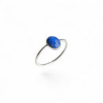 Oval Lapis Lazuli Ring | 925 Silver | size 5-10