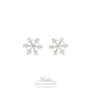 Snowflake Stud Earrings | 925 Sterling Silver