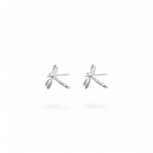 Load image into Gallery viewer, Dragonfly Stud Earrings | 925 Sterling Silver
