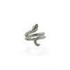 Large Snake Ring | Silver, Stainless Steel | Size 6-9