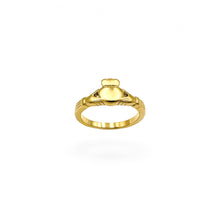 Load image into Gallery viewer, Claddagh Ring | Available in Silver &amp; Gold | Size 5-9
