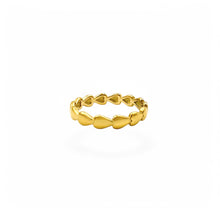 Load image into Gallery viewer, Ring of Hearts | 18k Gold Fill | Size 6-9
