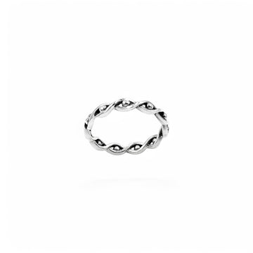 Evil Eye Wrap Ring | 925 Sterling Silver | Size 5-10