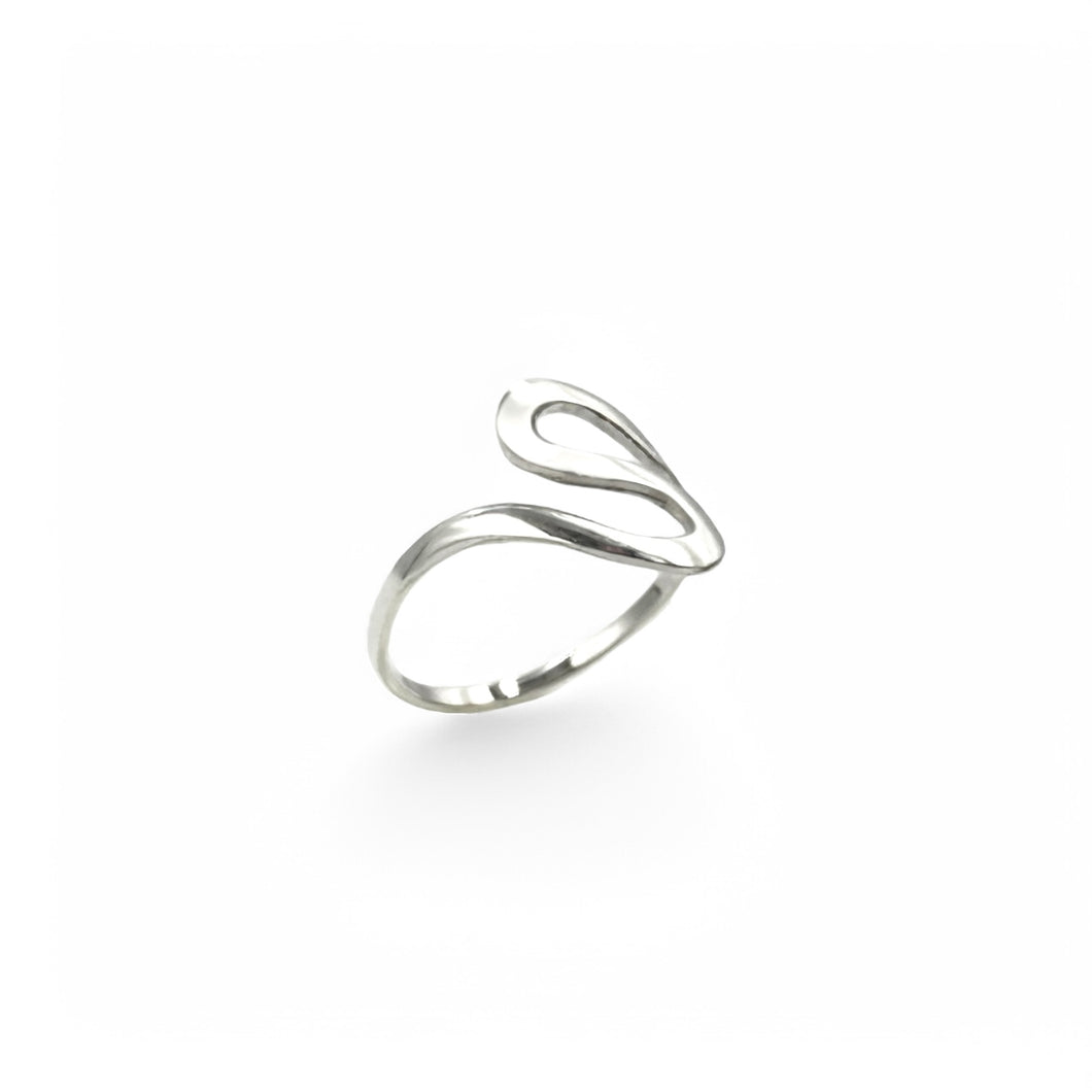 Swirl Ring | 925 Sterling Silver | Size 5-9