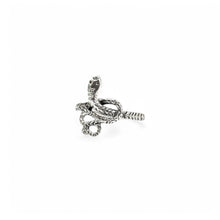 Load image into Gallery viewer, Tiny Coiled Snake Ring | 925 Sterling Silver | Size 5-10
