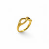 Simple Infinity Ring Band | 18k Gold Fill | Size 6-9