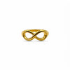 Simple Infinity Ring Band | 18k Gold Fill | Size 6-9