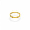 2mm Flat Edge Ring Band | 18k Gold Fill | Size 6-10