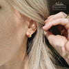 Ivy Hoop Earrings | Available in Silver & 18k Gold