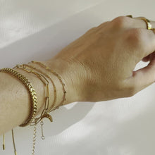 Load and play video in Gallery viewer, Elle Bracelet | 18k Gold Filled
