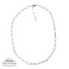Paperclip Chain Necklace | 18" & 20" | Silver & 18k Gold