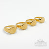 Plain Signet Ring | 18K Gold | size 6-9