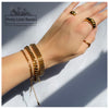 Double Chevron Ring | 18K Gold Filled