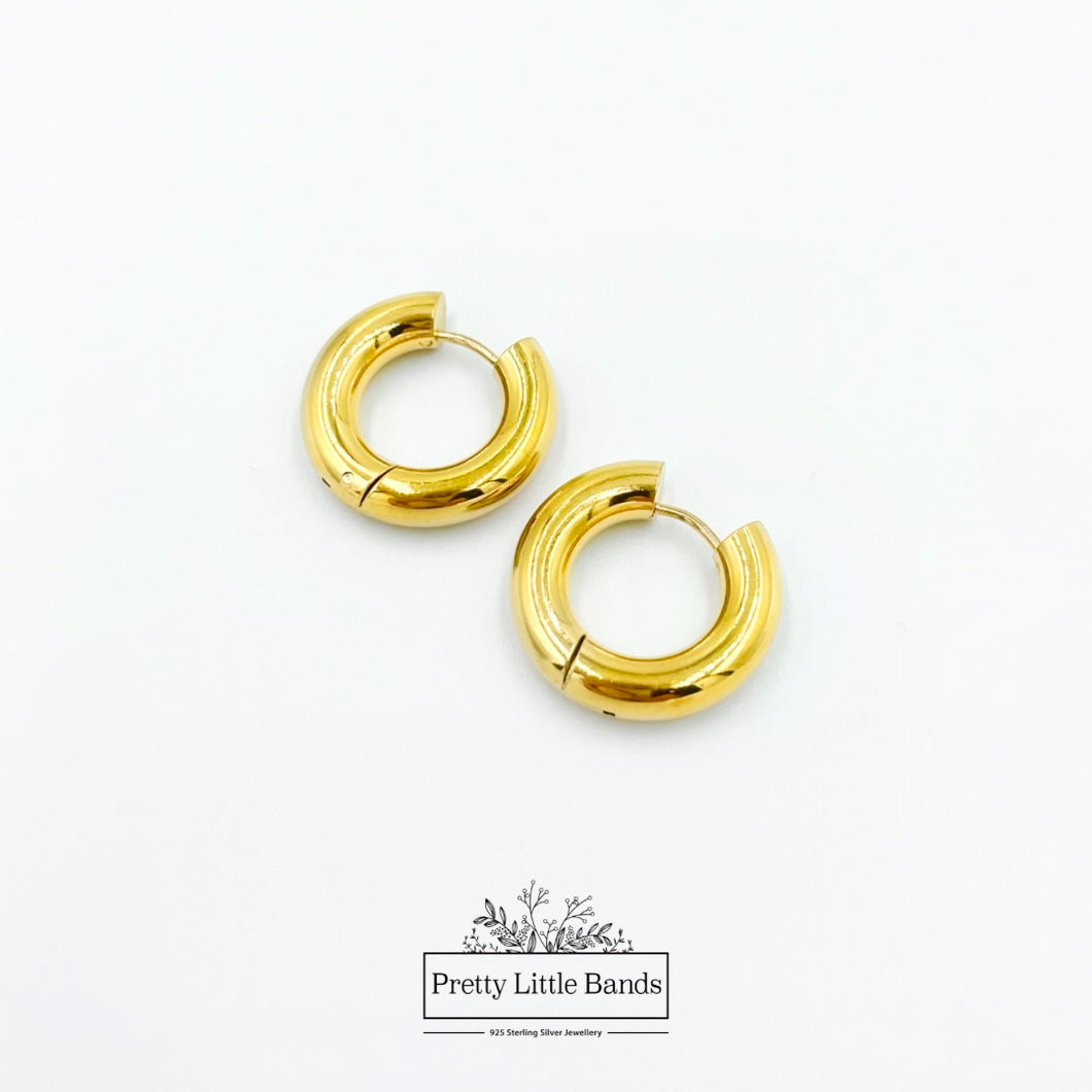 Endless Donut Hoop Earrings | 2 Sizes