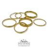 Gold Ring Band 1mm | 18K Gold | Size 5 & 6 ONLY