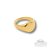 Plain Signet Ring | 18K Gold | size 6-9