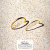 Gold Ring Band 1mm | 18K Gold | Size 5 & 6 ONLY