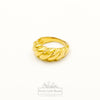 Croissant Ring | 18K Gold | Size 5, 6, 7, 8