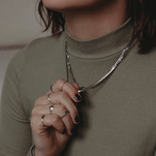 Load image into Gallery viewer, Dainty Paperclip Chain Necklace | 3 Colours
