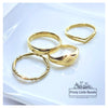 Gold Ring Band 5mm | 18K Gold | Size 6, 7, 8