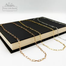 Load image into Gallery viewer, Dainty Paperclip Chain Necklace | 3 Colours
