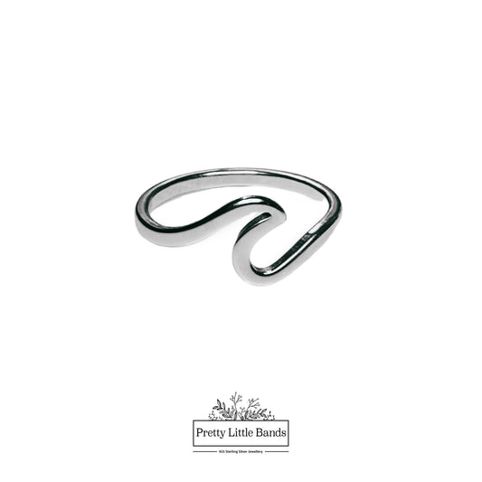 Wave Ring | Stainless Steel