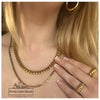 Gold Bar Brick Ring | 18k Gold Filled