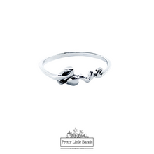 Load image into Gallery viewer, 925 Sterling Silver Love Ring, 5mm | Pretty Little Bands
