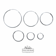 Load image into Gallery viewer, 925 Silver Hoop Earrings | 4 Sizes
