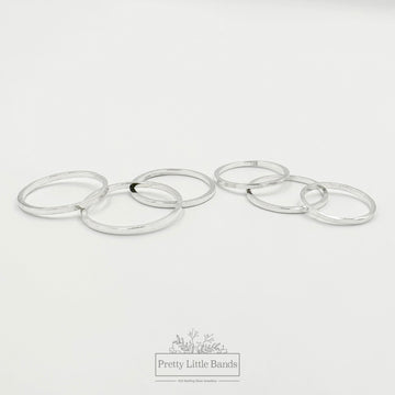 Squared Edge Silver Ring 1.5mm | 925 Sterling Silver | Size 4-8