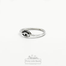 Load image into Gallery viewer, Evil Eye Ring | 925 Sterling Silver
