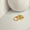Croissant Ring | 18K Gold | Size 5, 6, 7, 8